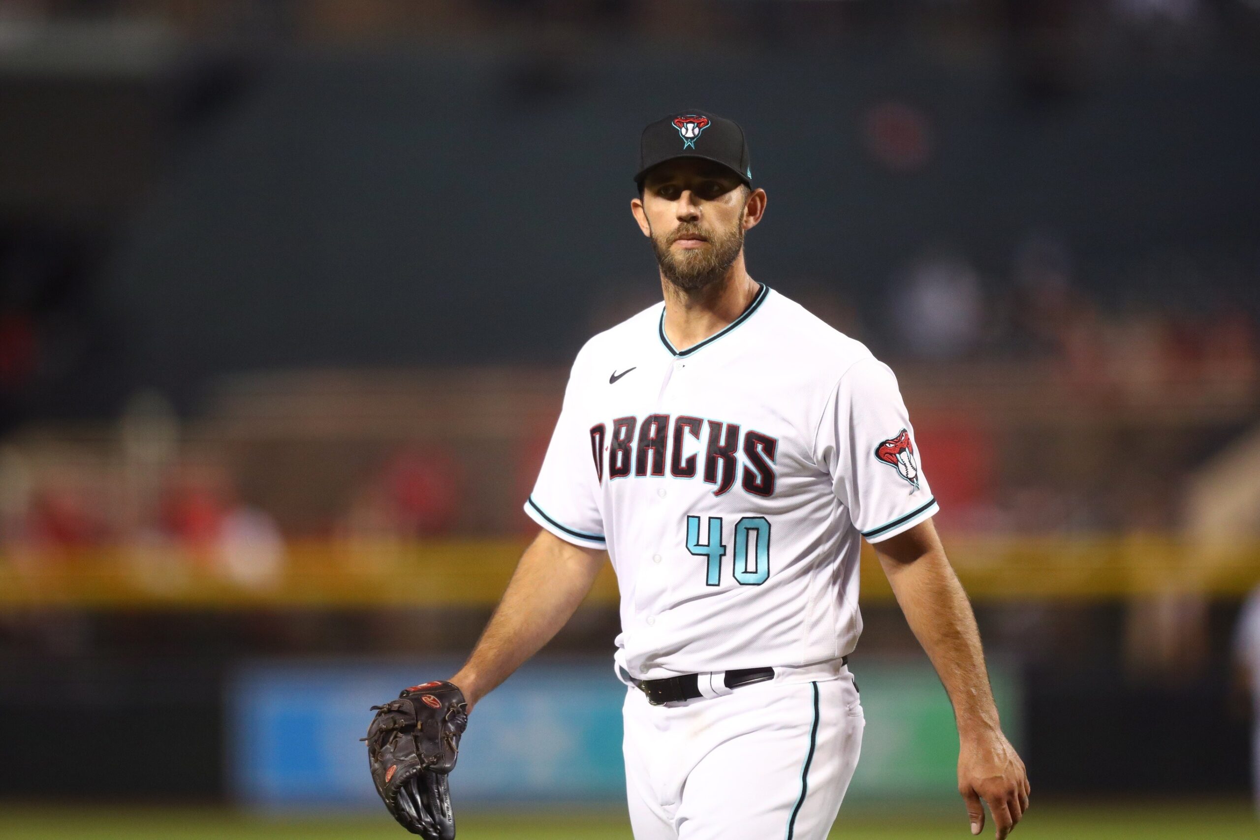 Diamondbacks general manager Mike Hazen signed Madison Bumgarner to a five-year contract in 2019.